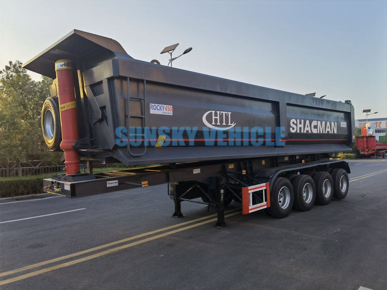 SUNSKY 3/4-Axle Dump Trailer - Kiper polprikolica: slika 3 SUNSKY 3/4-Axle Dump Trailer - Kiper polprikolica: slika 3