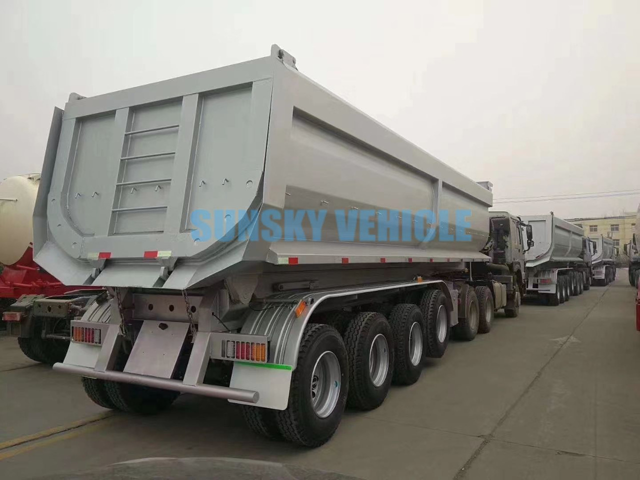 SUNSKY 3/4-Axle Dump Trailer - Kiper polprikolica: slika 5 SUNSKY 3/4-Axle Dump Trailer - Kiper polprikolica: slika 5