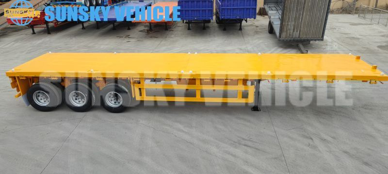 SUNSKY 3-axle Flat Deck Trailer - Polprikolica s kesonom: slika 5 SUNSKY 3-axle Flat Deck Trailer - Polprikolica s kesonom: slika 5