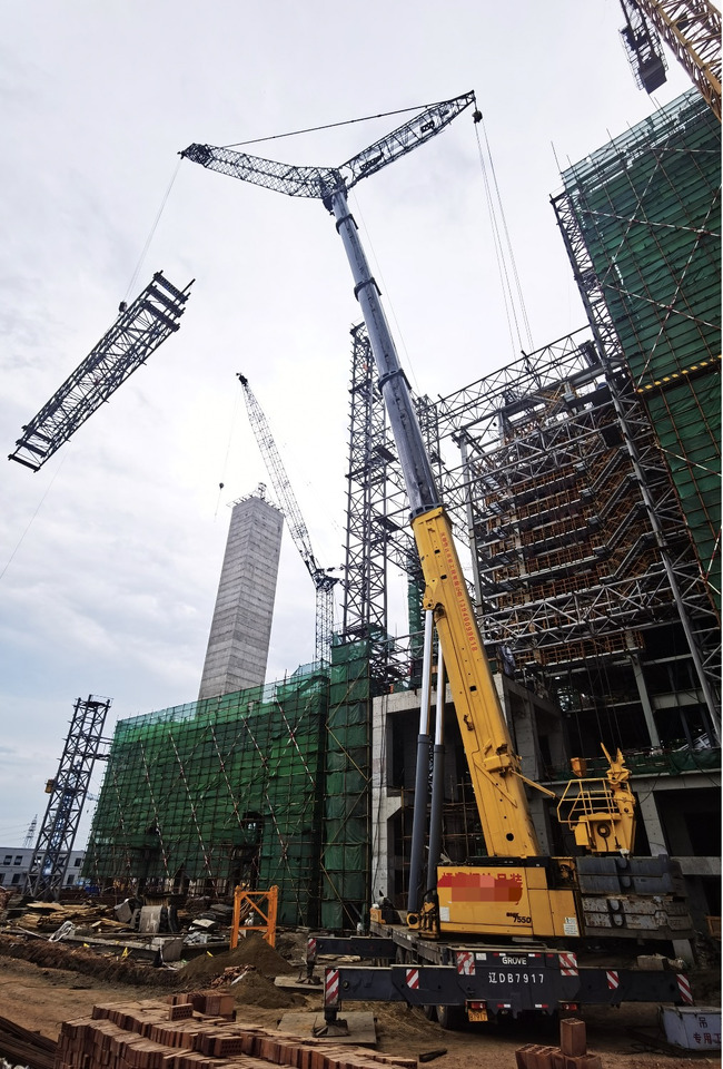 GROVE Second Hand Knuckle Boom Truck Crane GMK7450 450t Mobile Jib Crane - Avtodvigalo: slika 3 GROVE Second Hand Knuckle Boom Truck Crane GMK7450 450t Mobile Jib Crane - Avtodvigalo: slika 3