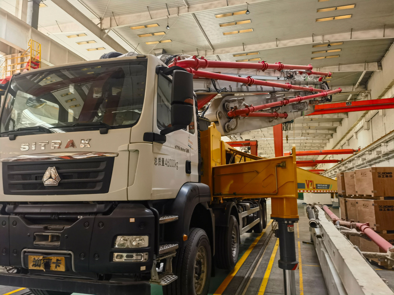 XCMG Official 60m Concrete Pump Machine HB60V Used Concrete Pump Truck For Sale - Črpalka za beton: slika 5 XCMG Official 60m Concrete Pump Machine HB60V Used Concrete Pump Truck For Sale - Črpalka za beton: slika 5