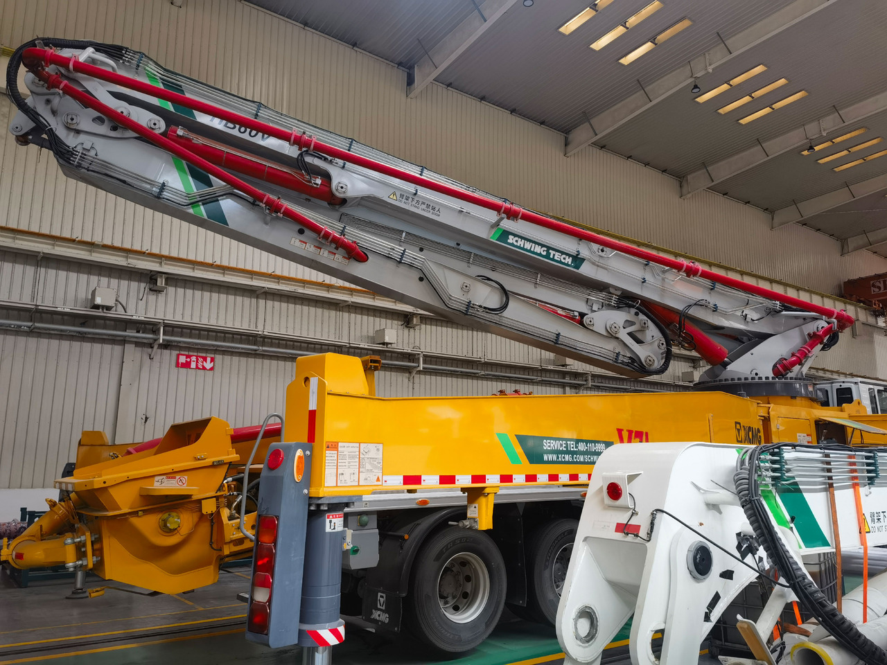 Črpalka za beton XCMG Official 60m Concrete Pump Machine HB60V Used Concrete Pump Truck For Sale: slika 7
