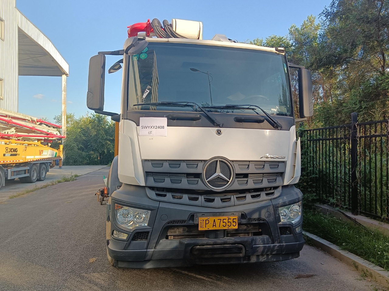 XCMG Official Concrete Machinery Pump HB58V Used Cement Pump Truck For Sale - Črpalka za beton: slika 2 XCMG Official Concrete Machinery Pump HB58V Used Cement Pump Truck For Sale - Črpalka za beton: slika 2