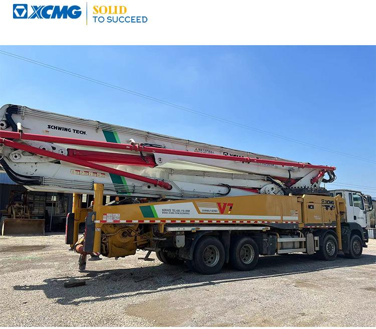 XCMG Official Concrete Machinery Second Hand HB62V 62m Used Mobile Concrete Pump for Sale - Črpalka za beton: slika 1 XCMG Official Concrete Machinery Second Hand HB62V 62m Used Mobile Concrete Pump for Sale - Črpalka za beton: slika 1