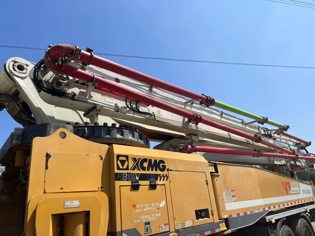 XCMG Official Concrete Machinery Second Hand HB62V 62m Used Mobile Concrete Pump for Sale - Črpalka za beton: slika 5 XCMG Official Concrete Machinery Second Hand HB62V 62m Used Mobile Concrete Pump for Sale - Črpalka za beton: slika 5
