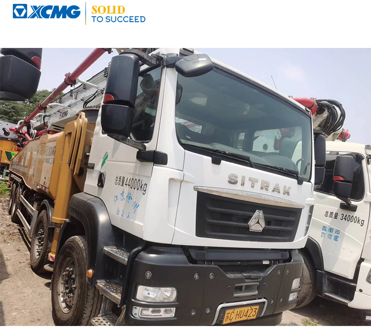 XCMG Official HB62V Concrete Pump Truck 4 Axle 62m Used Hydraulic Concrete Boom Pump Truck - Črpalka za beton: slika 1 XCMG Official HB62V Concrete Pump Truck 4 Axle 62m Used Hydraulic Concrete Boom Pump Truck - Črpalka za beton: slika 1