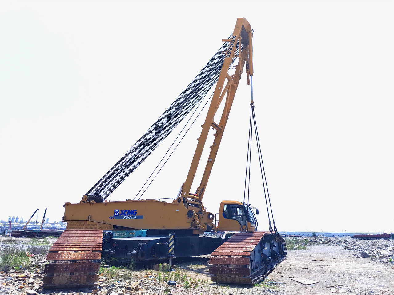 XCMG Official Hydraulic Lifting Crawler Crane XGC650 650 Used Mobile Crane Price For Sale - Gosenični žerjav: slika 3 XCMG Official Hydraulic Lifting Crawler Crane XGC650 650 Used Mobile Crane Price For Sale - Gosenični žerjav: slika 3