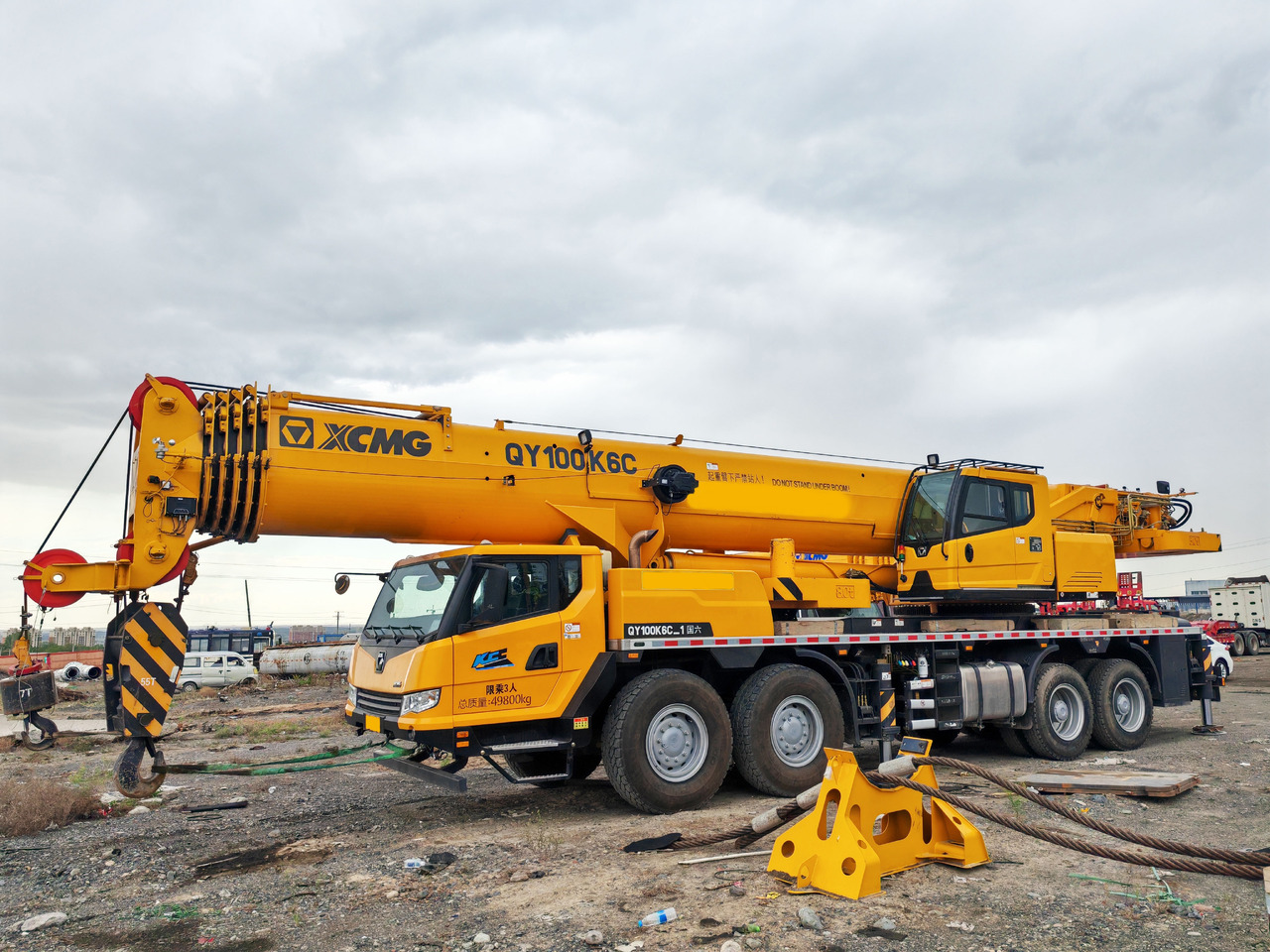 XCMG Official QY100K6C Second Hand Pickup Truck Crane 100t All Terrain Crane - Avtodvigalo: slika 2 XCMG Official QY100K6C Second Hand Pickup Truck Crane 100t All Terrain Crane - Avtodvigalo: slika 2