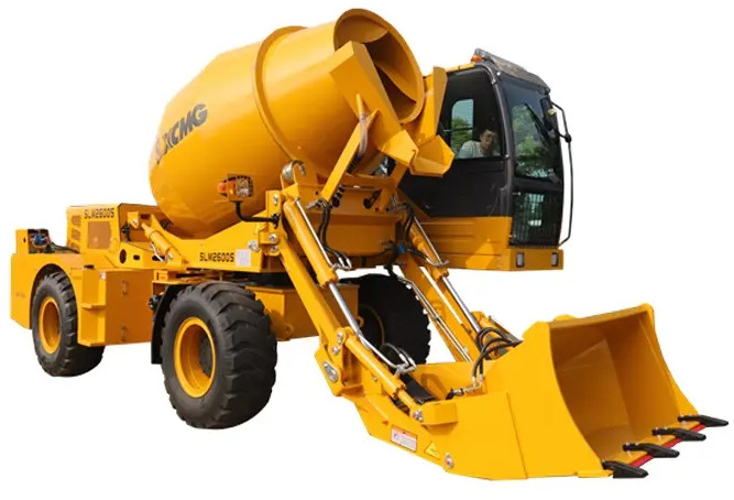 XCMG Official SLM2600S 2.6cbm Concrete Mixer Mobile Self Loading Concrete Mixer Truck - Mešalec za beton: slika 2 XCMG Official SLM2600S 2.6cbm Concrete Mixer Mobile Self Loading Concrete Mixer Truck - Mešalec za beton: slika 2