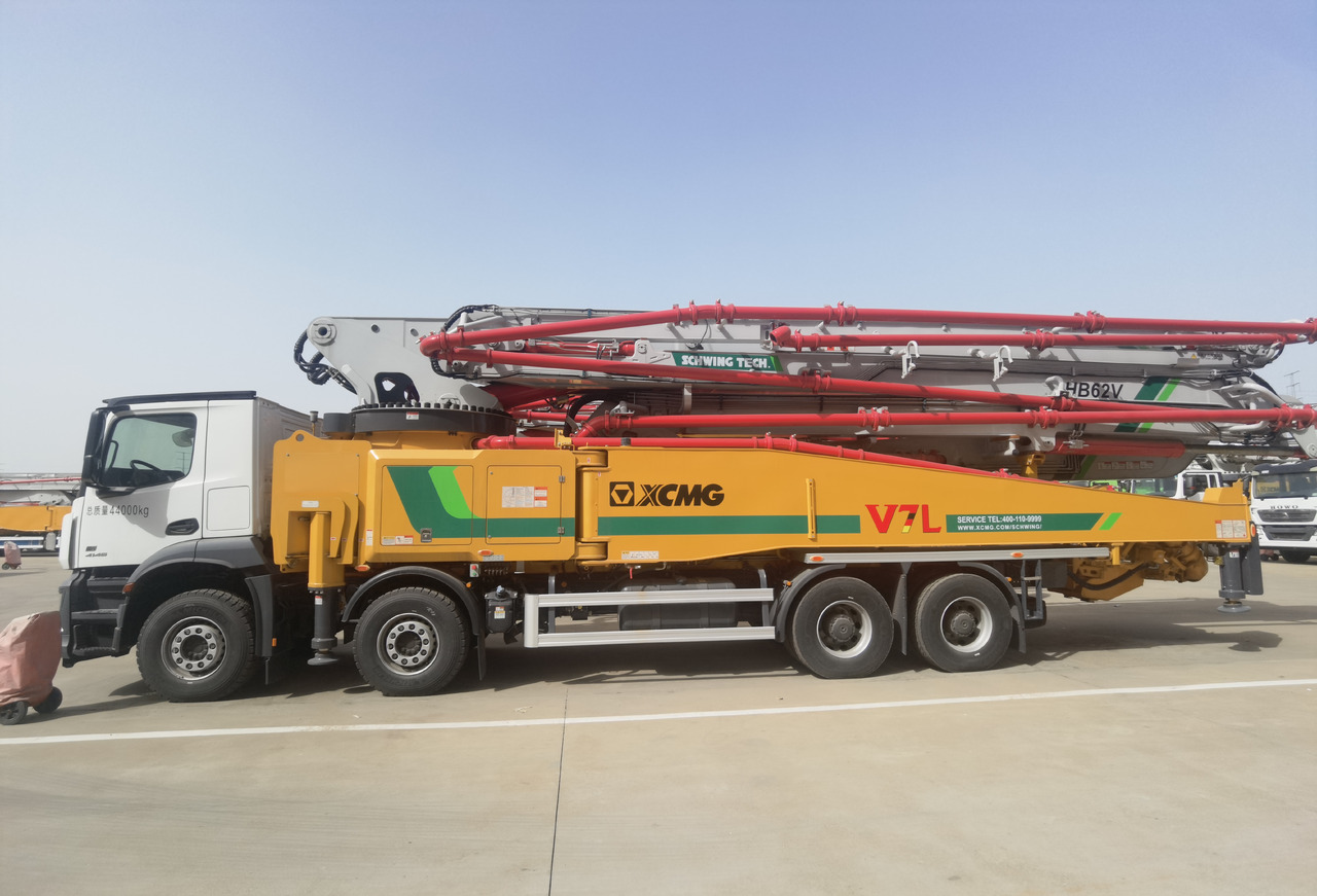 XCMG Official Schwing Concrete Pump HB62V Used Telescopic Concrete Pump Truck Price - Črpalka za beton: slika 3 XCMG Official Schwing Concrete Pump HB62V Used Telescopic Concrete Pump Truck Price - Črpalka za beton: slika 3