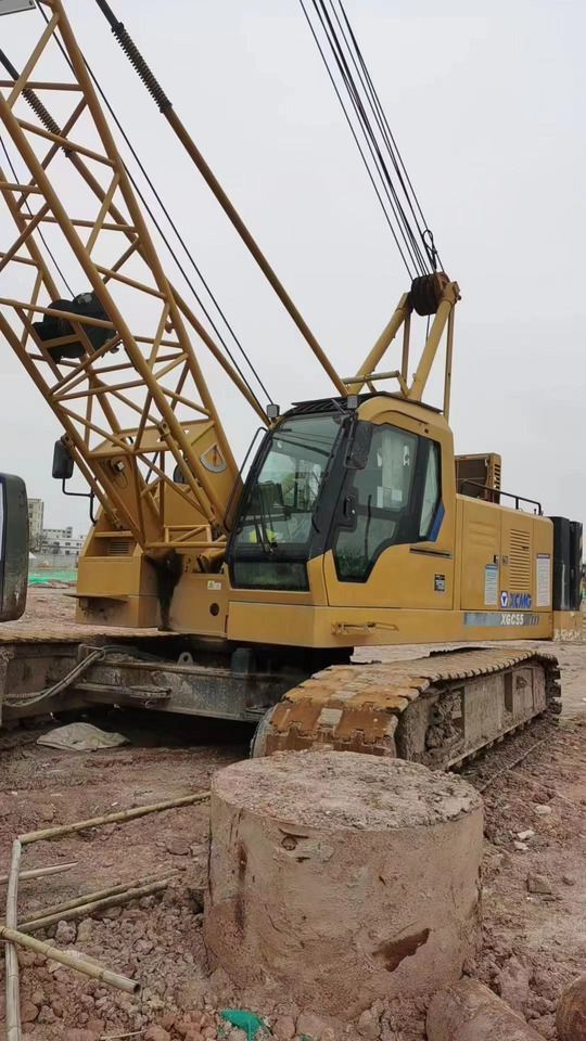 XCMG Official Used 55 Ton Crawler Crane XGC55 Second Hand Small Hydraulic Mobile Crane With High Quality - Gosenični žerjav: slika 1 XCMG Official Used 55 Ton Crawler Crane XGC55 Second Hand Small Hydraulic Mobile Crane With High Quality - Gosenični žerjav: slika 1