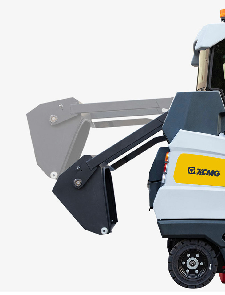 XCMG Official XGHD160ASAC Road Street Sweeper Truck Ride On Floor Sweeper - Industrijski pometalni stroj: slika 5 XCMG Official XGHD160ASAC Road Street Sweeper Truck Ride On Floor Sweeper - Industrijski pometalni stroj: slika 5