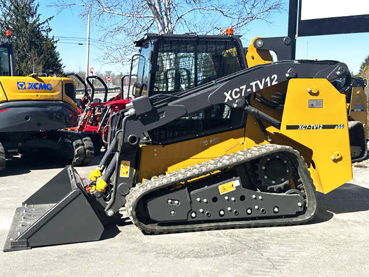 XCMG XC7-TV12 crawler track skid steer loader for sale - Kompaktni nakladalnik na gosenicah: slika 2 XCMG XC7-TV12 crawler track skid steer loader for sale - Kompaktni nakladalnik na gosenicah: slika 2