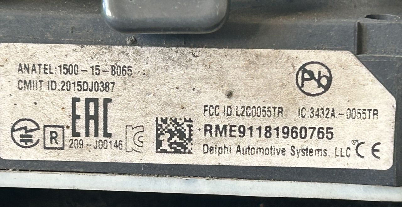 ACTROS MP4 RBZ RADAR CONTROL MODULE - ECU: slika 4 ACTROS MP4 RBZ RADAR CONTROL MODULE - ECU: slika 4