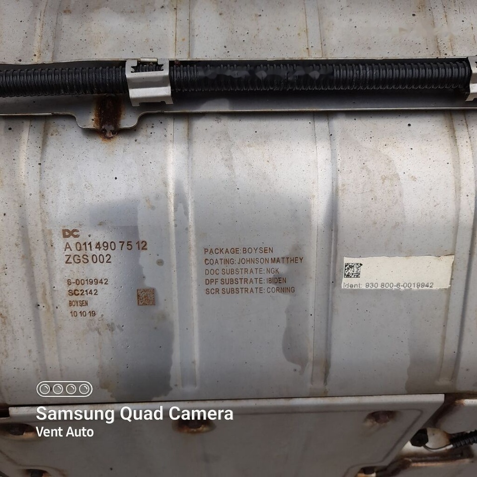 Mercedes-Benz ACTROS MP5 A0114907512 Mercedes-Benz A0114907512 - Katalizator za Tovornjak: slika 3 Mercedes-Benz ACTROS MP5 A0114907512 Mercedes-Benz A0114907512 - Katalizator za Tovornjak: slika 3