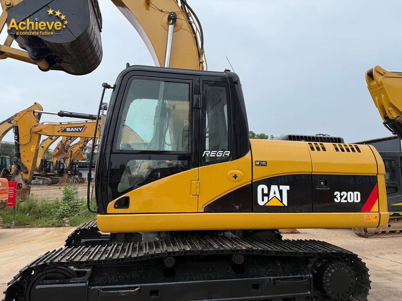 Bager CATERPILLAR CAT 320D C6.4ACERT 1m³ 20930KG  20TON 103Kw/2000rpm 35Mpa【ACHIEVE】 TOP CONDITION!!!: slika 7