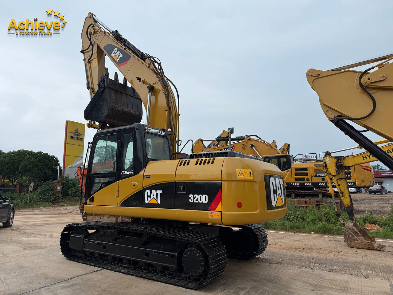 Bager CATERPILLAR CAT 320D C6.4ACERT 1m³ 20930KG  20TON 103Kw/2000rpm 35Mpa【ACHIEVE】 TOP CONDITION!!!: slika 6