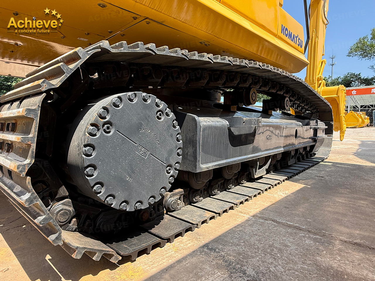 Bager goseničar KOMATSU Remanufactured Komatsu PC360-7 excavator 1.6 m³  180/1900 kw/rpm  33000 kg  7380 mm  227 kN  Komatsu SAA6D114E  605 L【ACHIEVE】 TOP CONDITION!!!: slika 20
