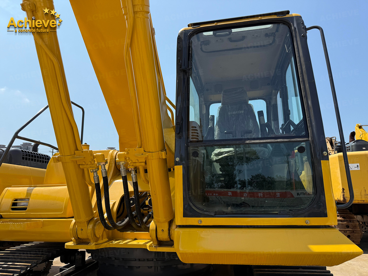 Bager goseničar KOMATSU Remanufactured Komatsu PC360-7 excavator 1.6 m³  180/1900 kw/rpm  33000 kg  7380 mm  227 kN  Komatsu SAA6D114E  605 L【ACHIEVE】 TOP CONDITION!!!: slika 11