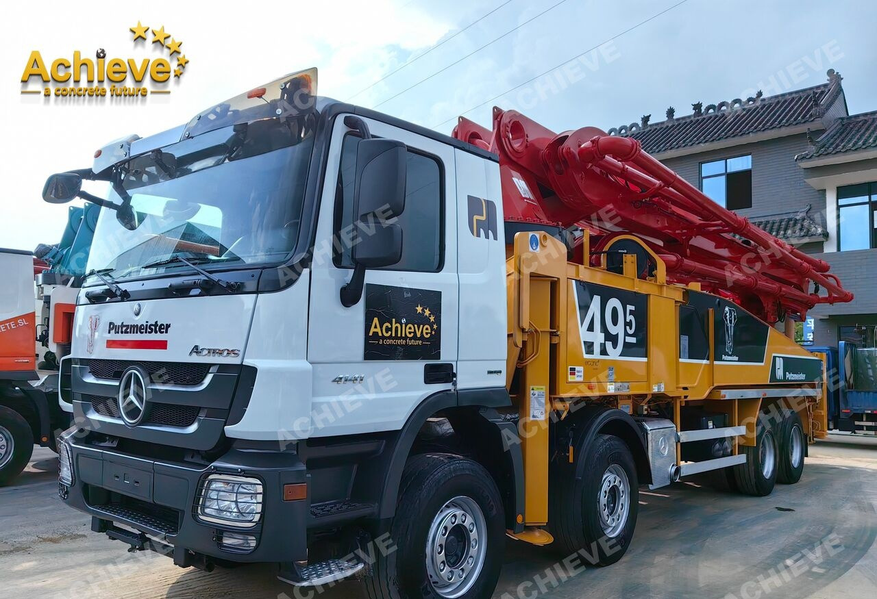 PUTZMEISTER Mercedes-Benz 4141 Putzmeister 49.5M 【ACHIEVE】TOP CONDITION!!! - Črpalka za beton: slika 2 PUTZMEISTER Mercedes-Benz 4141 Putzmeister 49.5M 【ACHIEVE】TOP CONDITION!!! - Črpalka za beton: slika 2