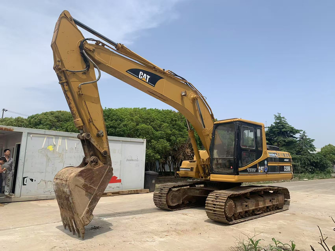 CATERPILLAR 320BL Used Excavator with Original Color - Bager goseničar: slika 1 CATERPILLAR 320BL Used Excavator with Original Color - Bager goseničar: slika 1