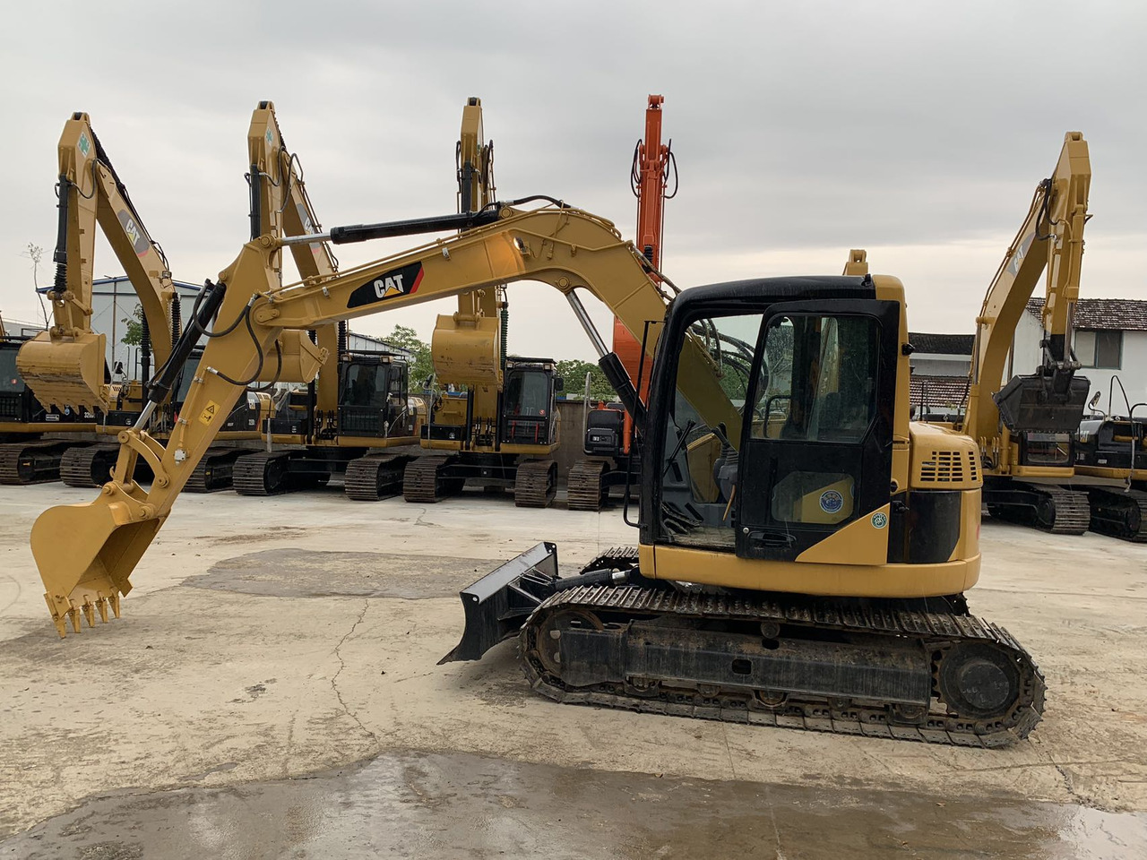 Caterpillar 308 Mini Excavator Used Machine Good Price on Sale - Bager goseničar: slika 3 Caterpillar 308 Mini Excavator Used Machine Good Price on Sale - Bager goseničar: slika 3