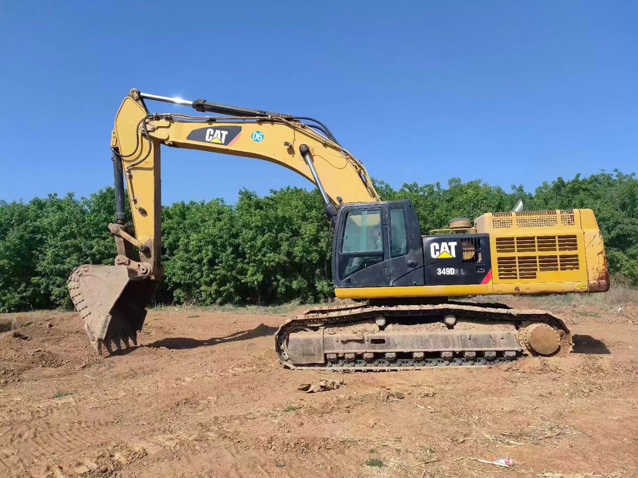 Caterpillar 349D, 349D2 Original Color Heavy Mining Machine - Bager goseničar: slika 1 Caterpillar 349D, 349D2 Original Color Heavy Mining Machine - Bager goseničar: slika 1