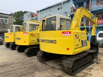 Japan Origin Used 6t Sumitomo Sh60 S160 S160f2 Crawler Mini Excavator - Bager goseničar: slika 1 Japan Origin Used 6t Sumitomo Sh60 S160 S160f2 Crawler Mini Excavator - Bager goseničar: slika 1
