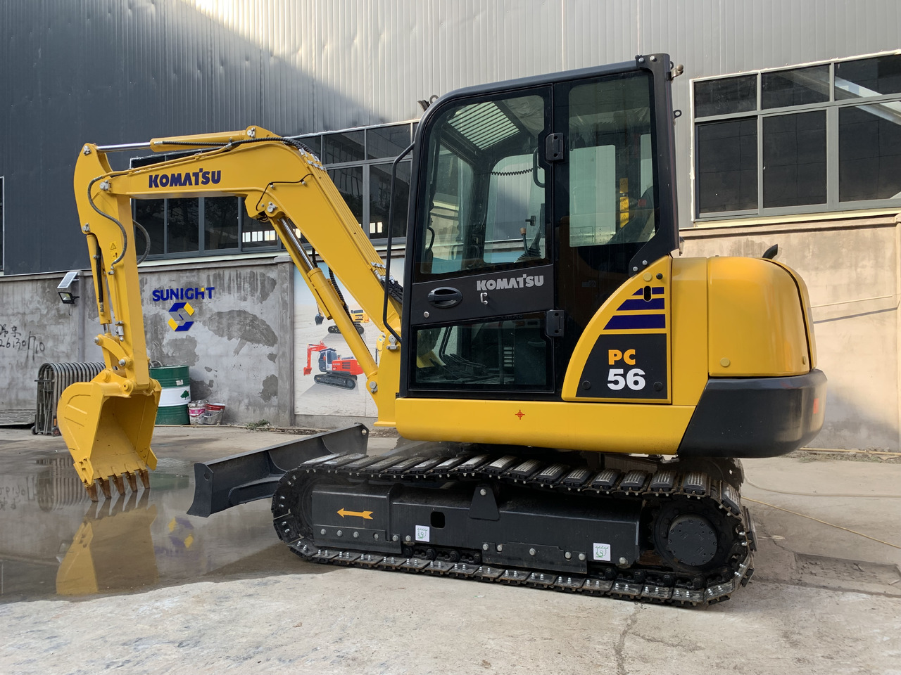 KOMATSU Mini Excavator Komatsu PC56, PC55, PC50 Gardening Excavator - Mini bager: slika 5 KOMATSU Mini Excavator Komatsu PC56, PC55, PC50 Gardening Excavator - Mini bager: slika 5