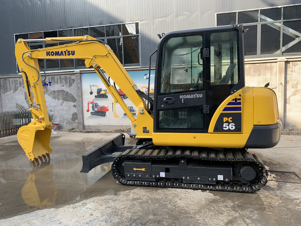 KOMATSU Mini Excavator Komatsu PC56, PC55, PC50 Gardening Excavator - Mini bager: slika 1 KOMATSU Mini Excavator Komatsu PC56, PC55, PC50 Gardening Excavator - Mini bager: slika 1