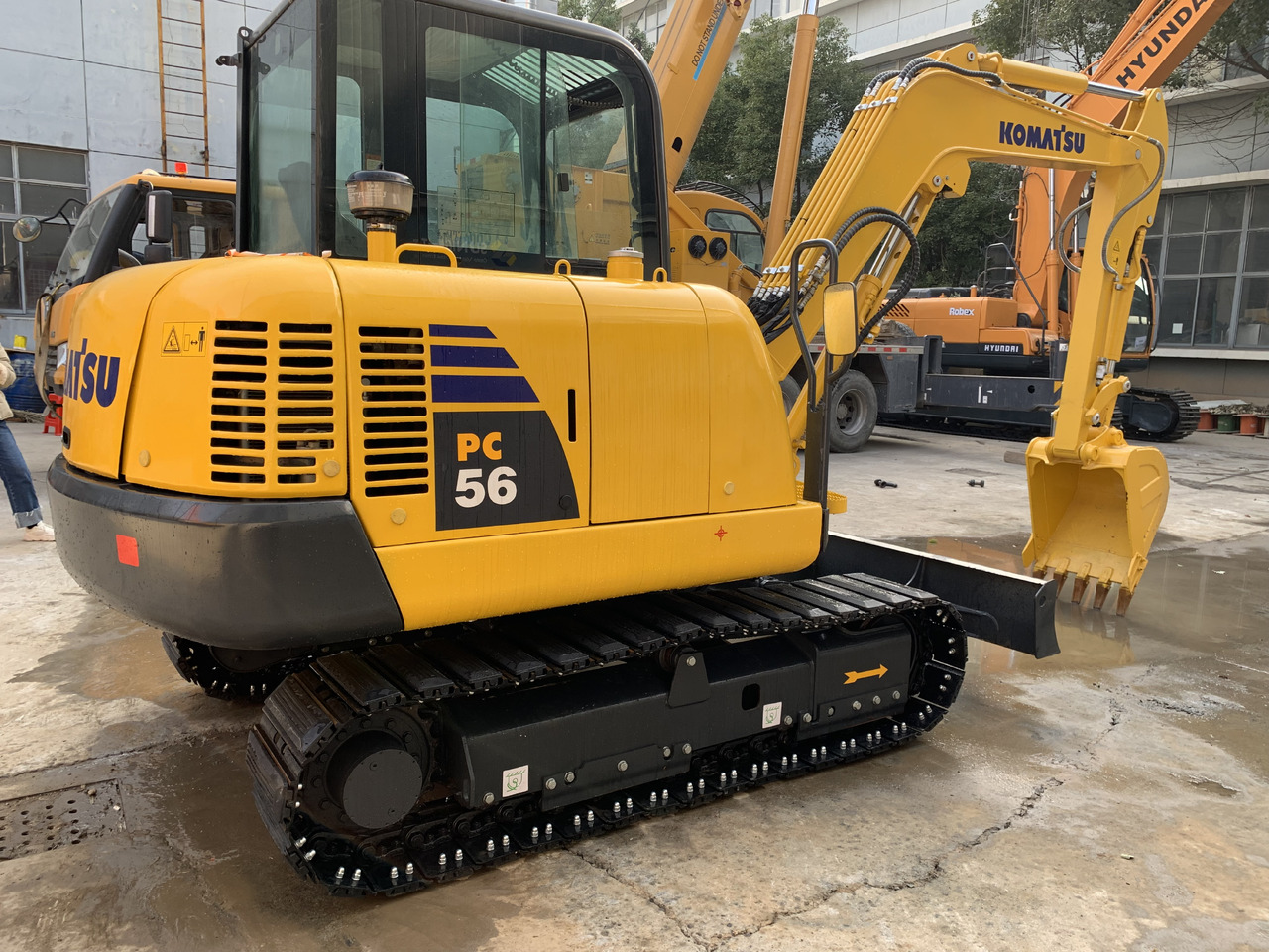 KOMATSU Mini Excavator Komatsu PC56, PC55, PC50 Gardening Excavator - Mini bager: slika 4 KOMATSU Mini Excavator Komatsu PC56, PC55, PC50 Gardening Excavator - Mini bager: slika 4