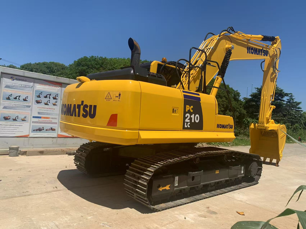 Komatsu PC210 Tracked Excavator 21 ton Construction Excavator - Bager goseničar: slika 4 Komatsu PC210 Tracked Excavator 21 ton Construction Excavator - Bager goseničar: slika 4
