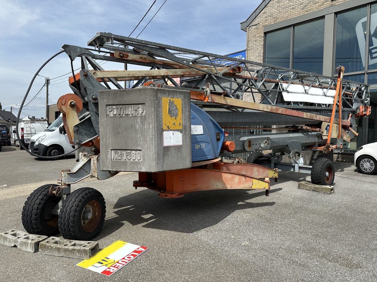 POTAIN IGO 13 - Samopostavljivi žerjav: slika 1 POTAIN IGO 13 - Samopostavljivi žerjav: slika 1