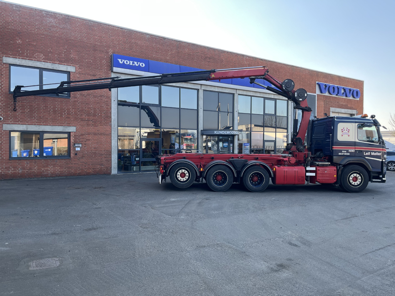 Volvo FM 500 8x4 - Tovornjak - kabelski sistem, Tovornjak z dvigalom: slika 2 Volvo FM 500 8x4 - Tovornjak - kabelski sistem, Tovornjak z dvigalom: slika 2