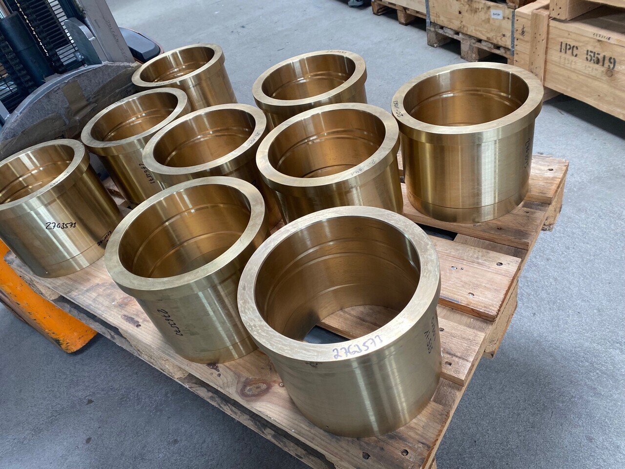 O&K Terex RH90 6018 Bushing 2763573 1468725 535-0209 - Rezervni deli: slika 1 O&K Terex RH90 6018 Bushing 2763573 1468725 535-0209 - Rezervni deli: slika 1