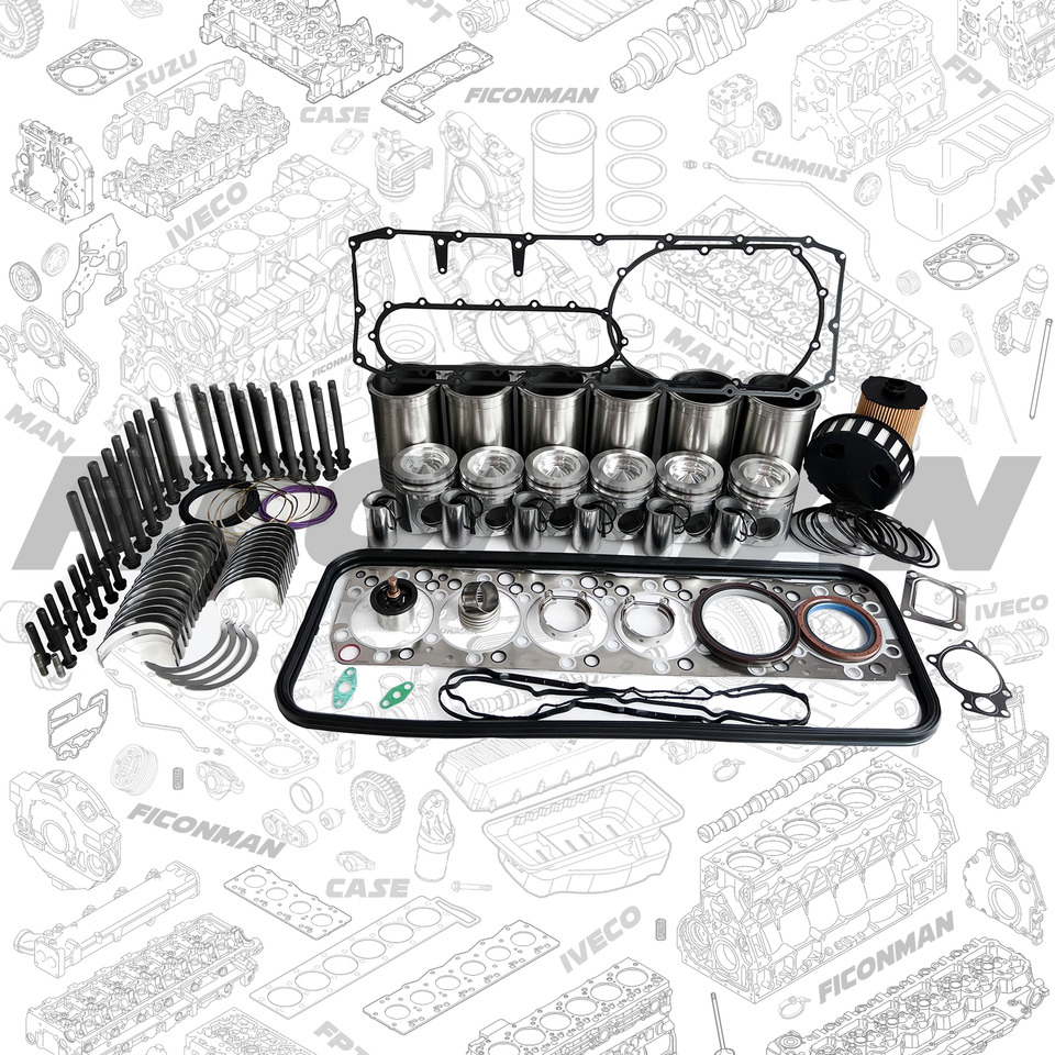 FPT IVECO CASE Cursor9 Euro 6 F2CFE612 A/B/D ENGINE OVERHAUL 8094279 - Komplet za remont motorja za Tovornjak: slika 1 FPT IVECO CASE Cursor9 Euro 6 F2CFE612 A/B/D ENGINE OVERHAUL 8094279 - Komplet za remont motorja za Tovornjak: slika 1