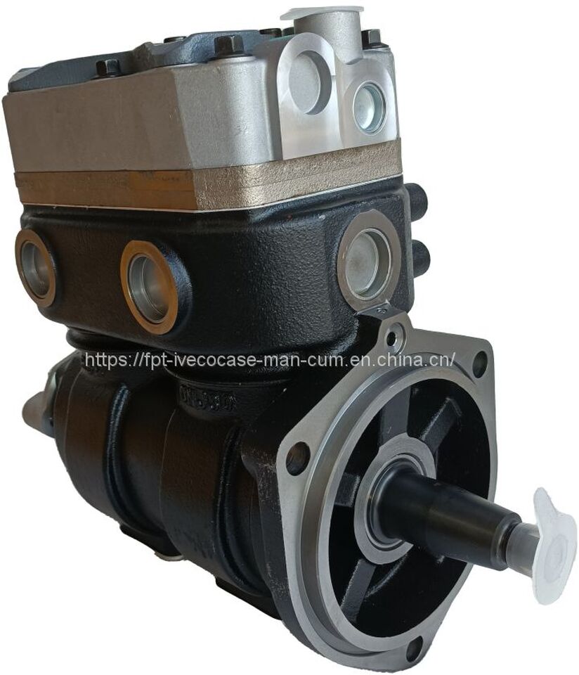 FPT IVECO CASE Cursor9 F2CFE614A*B041/F2CGE614F*V004 5802431166 Double cylinder air pump 504293730/5802497411 - Kompresor: slika 5 FPT IVECO CASE Cursor9 F2CFE614A*B041/F2CGE614F*V004 5802431166 Double cylinder air pump 504293730/5802497411 - Kompresor: slika 5