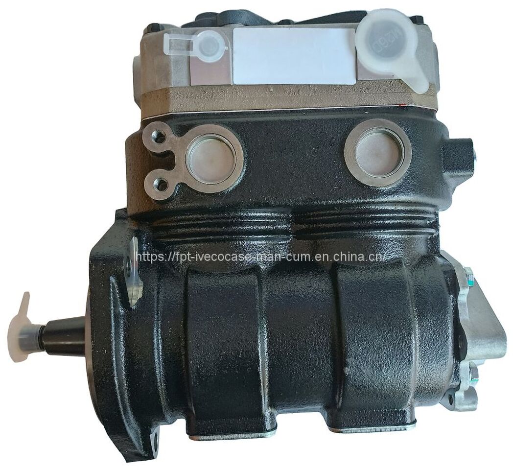 FPT IVECO CASE Cursor9 F2CFE614A*B041/F2CGE614F*V004 5802431166 Double cylinder air pump 504293730/5802497411 - Kompresor: slika 3 FPT IVECO CASE Cursor9 F2CFE614A*B041/F2CGE614F*V004 5802431166 Double cylinder air pump 504293730/5802497411 - Kompresor: slika 3