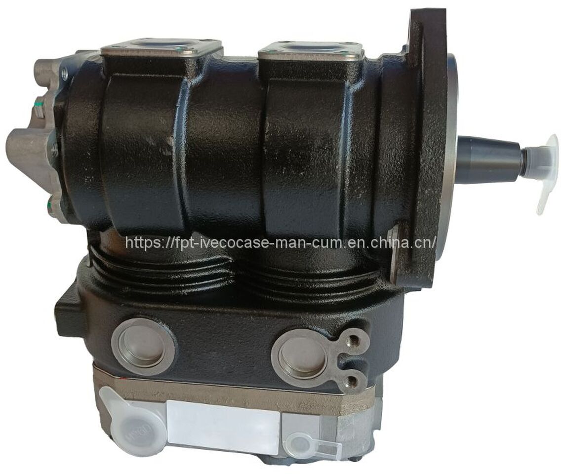 FPT IVECO CASE Cursor9 F2CFE614A*B041/F2CGE614F*V004 5802431166 Double cylinder air pump 504293730/5802497411 - Kompresor: slika 1 FPT IVECO CASE Cursor9 F2CFE614A*B041/F2CGE614F*V004 5802431166 Double cylinder air pump 504293730/5802497411 - Kompresor: slika 1