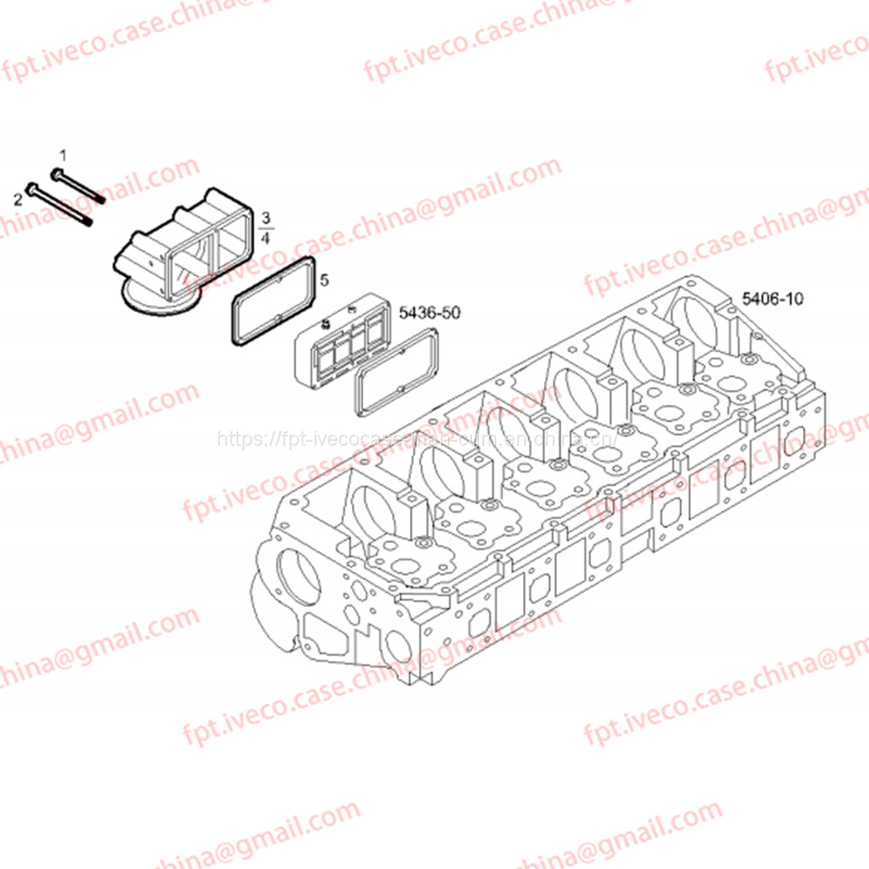 FPT IVECO CASE Cursor9Bus F2CFE612D*J231/F2CFE612A*J098 5802748674 FLAT GASKET ENGINE 504154202 - Motorno tesnilo za Avtobus: slika 4 FPT IVECO CASE Cursor9Bus F2CFE612D*J231/F2CFE612A*J098 5802748674 FLAT GASKET ENGINE 504154202 - Motorno tesnilo za Avtobus: slika 4