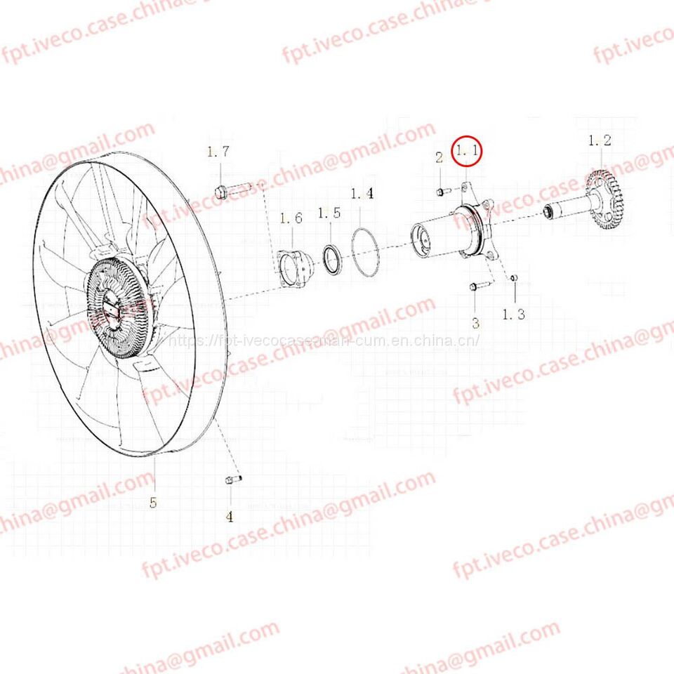 MAN D2066 Fan tray housing 06609-5006 - Ventilator za Tovornjak: slika 1 MAN D2066 Fan tray housing 06609-5006 - Ventilator za Tovornjak: slika 1