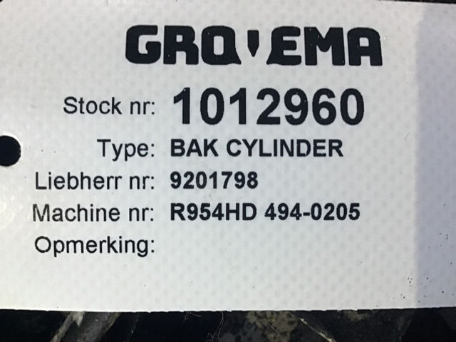 Liebherr Bucket Cylinder - Hidravlični cilinder: slika 4 Liebherr Bucket Cylinder - Hidravlični cilinder: slika 4