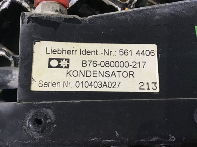 Klimatski del Liebherr Capacitor Unit: slika 7