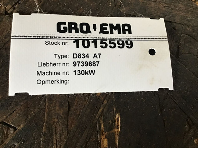 Liebherr D834 - Motor: slika 5 Liebherr D834 - Motor: slika 5