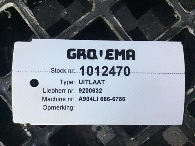 Dušilec Liebherr Exhaust Silencer: slika 12
