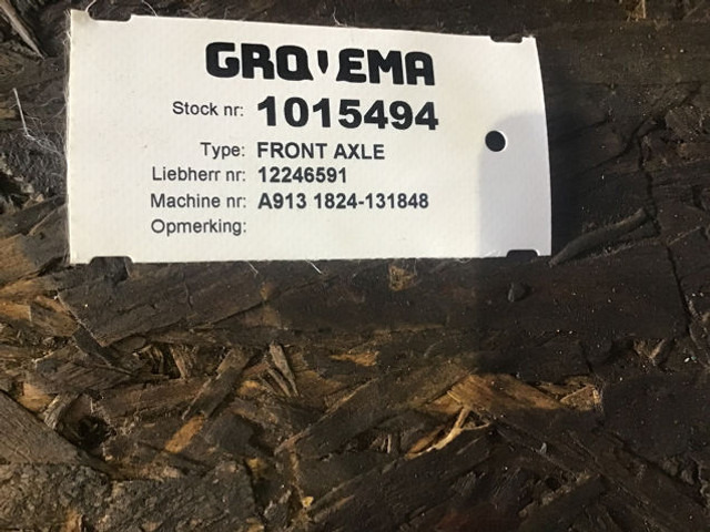 Liebherr Front Axle - Os in deli: slika 1 Liebherr Front Axle - Os in deli: slika 1