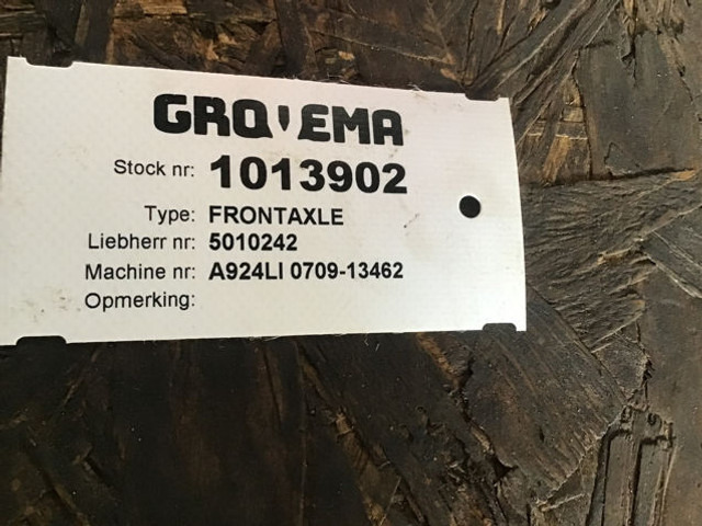 Liebherr Front Axle - Sprednja os: slika 5 Liebherr Front Axle - Sprednja os: slika 5