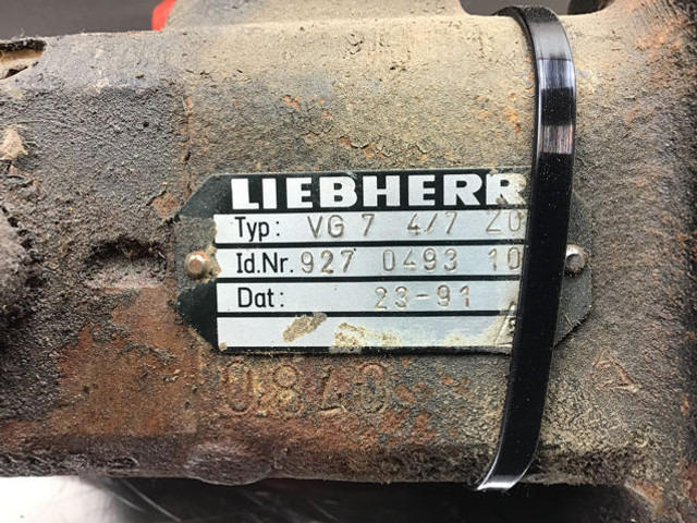 Liebherr Pilot Control Unit - Prestavna ročica: slika 3 Liebherr Pilot Control Unit - Prestavna ročica: slika 3
