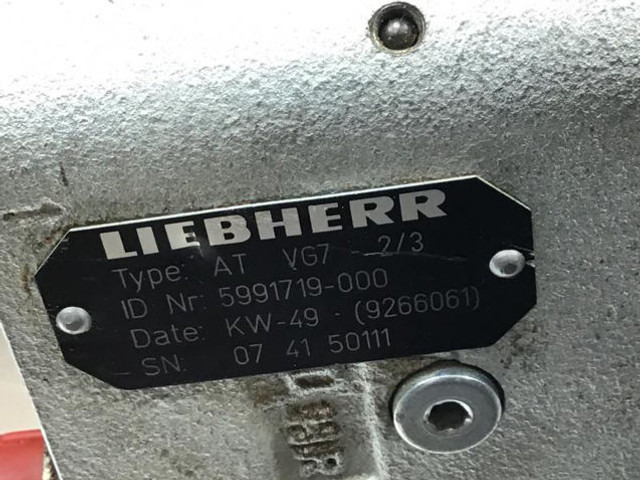Liebherr Pilot Control Unit - Pedal: slika 5 Liebherr Pilot Control Unit - Pedal: slika 5
