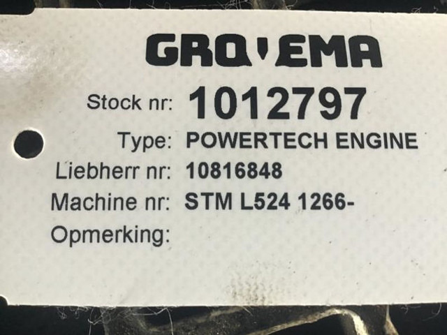 Motor Liebherr Powertech Engine: slika 10
